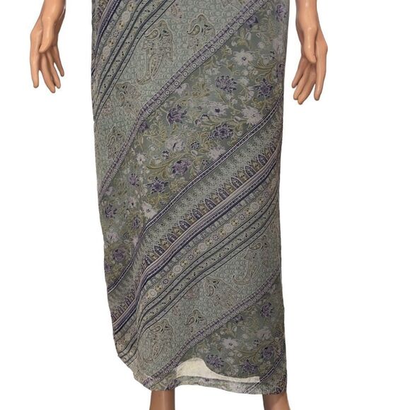 Norton McNaughton V-Neck Sleeveless Maxi Dress XLARGE - Picture 5 of 15